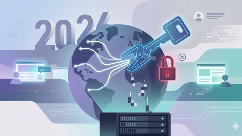 Современная иллюстрация к статье о действиях при истечении срока регистрации доменного имени сайта
